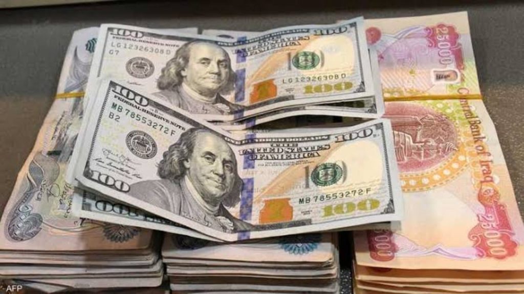 كم سعر 100 دولار في العراق اليوم