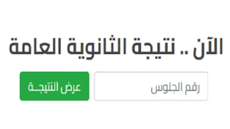 هنا .. رابط الاستعلام عن نتيجه الثانوية العامة في مصر 2024 فور صدورها