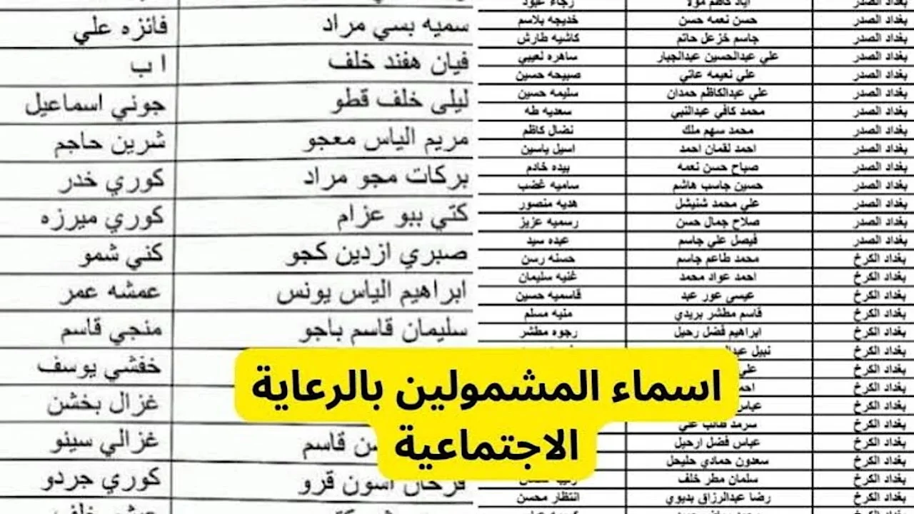 منصة مظلتي .. تعرف علي طريقة التسجيل لدعم الرعاية الاجتماعية الوجبة الاخيرة بالعراق 2024