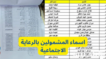 خطوات سهلة لمعرفة اسمك في كشوفات الرعاية الاجتماعية 2024