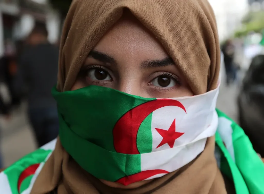 Algeria Algiers protest