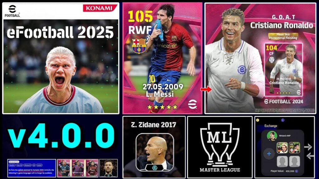 اطــلاق موعد نزول بيس 2025 efootball باضافات جبــارة ⭐⭐⭐ أجمد تحديث قادم من كونامي