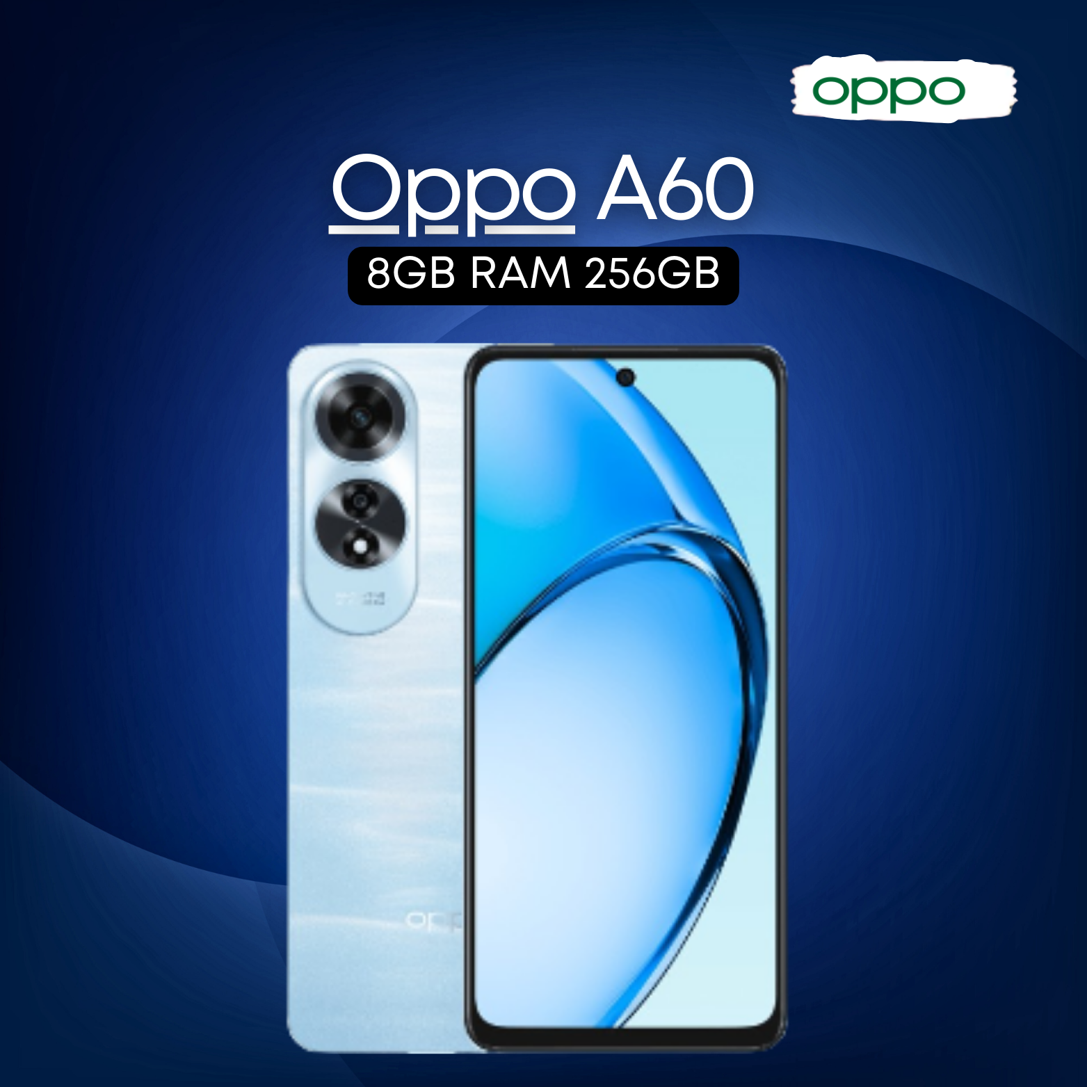 عندما تجتمع الفخامة والابتكار في جهاز واحد.. مواصفات هاتف Oppo A60 الجديد من سلسة A