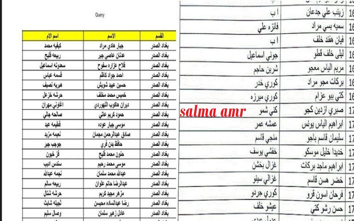 “كشوفات pdf” استعلام اسماء المشمولين بالرعاية الإجتماعية 2024 الوجبة الأخيرة عبر منصة مظلتي