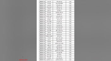 أسماء المشمولين بالرعاية الإجتماعية ديسمبر 2023