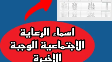 اسماء المشمولين بالرعاية الاجتماعية 2