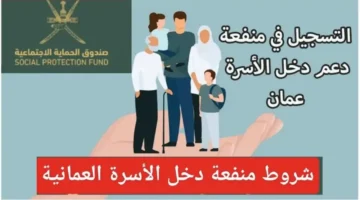 التسجيل في منفعة دعم دخل الأسرة