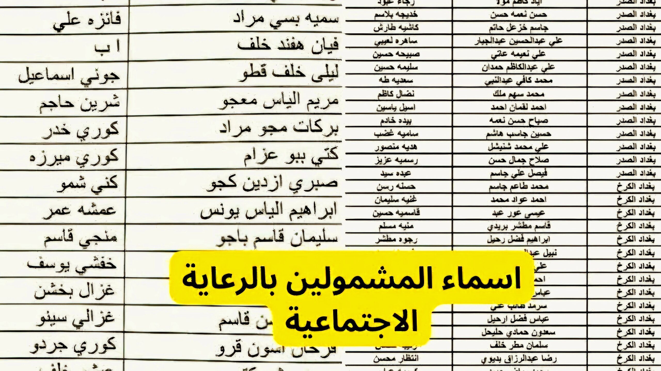 من هنا الاستعلام عن المشمولين بالرعاية الاجتماعية الوجبة الأخيرة عبر منصة مظلتي