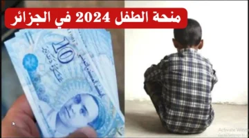 رابط التقديم في منحة الطفل الجزائرية 2024