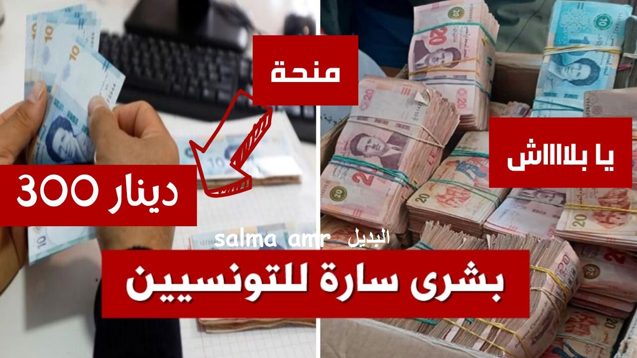 300 دينار تونسي في انتظارك….. رابط التسجيل في منحة 300 دينار تونس 2024 والشروط المطلوبة