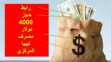 منصة حجز العملة الأجنبية للأفراد حجز 4000 دولار