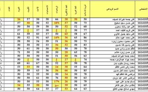 رابط نتائج الثالث متوسط 2024 الدور الثاني