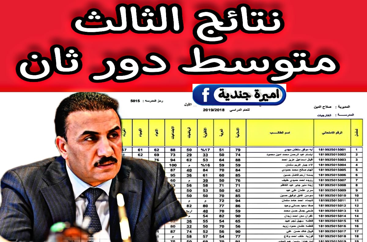 نتائج الثالث متوسط دو ثاني من موقع نتائجنا 2024 جمـوع المحافظات فــور الاعلان عنها.. هتنزل بالدرجــات كل المواد