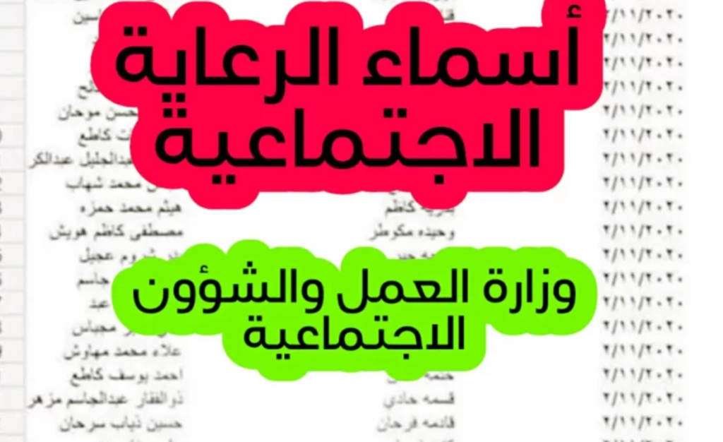 الاستعلام عن أسماء المشمولين بالرعاية الاجتماعية الوجبة الأخيرة لعام 2024 بأسهل الخطوات عبر منصة مظلتي