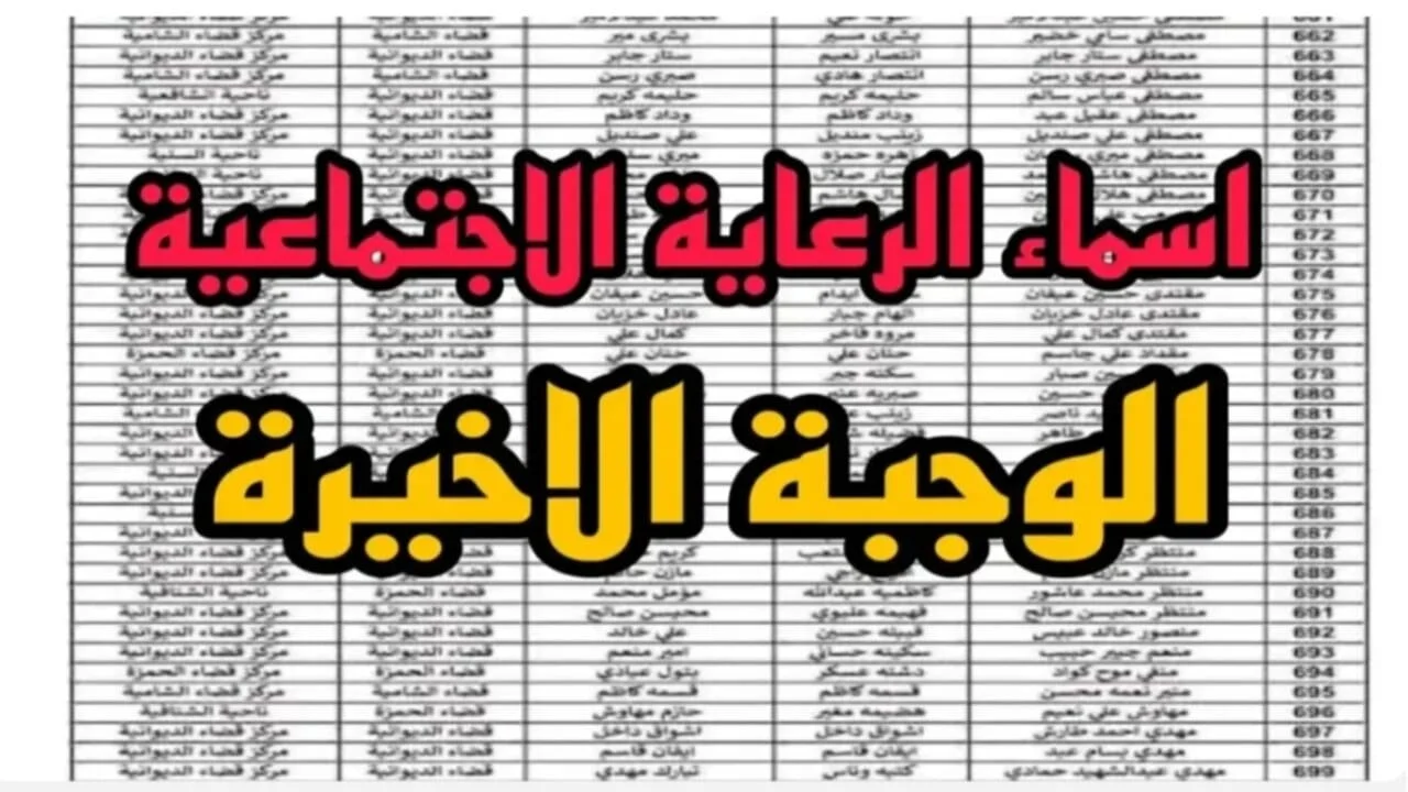 وزارة العمل تعلن عن خطوات الاستعلام عن أسماء المقبولين في الوجبة الأخيرة بالعراق 2024 