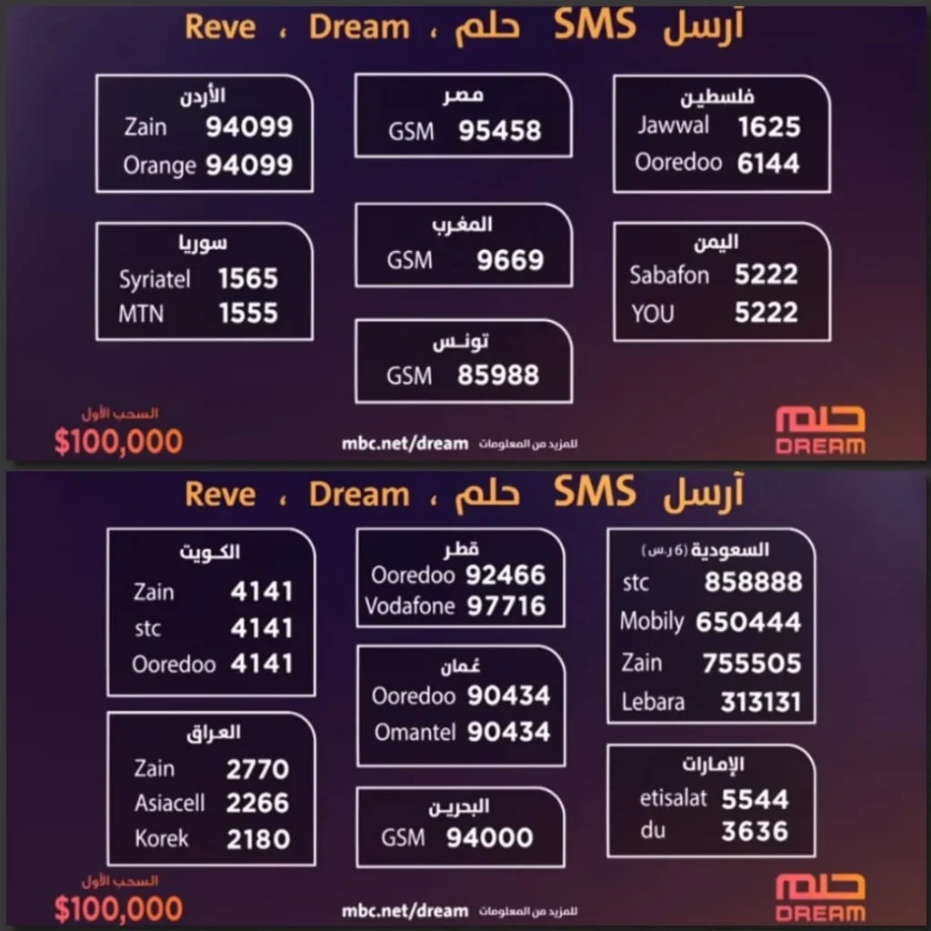 أرقام الاشتراك في مسابقة الحلم 2024 1024x1024 1