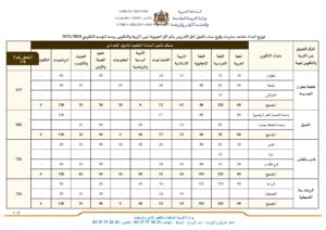 نتائج مباراة التعليم النهائية