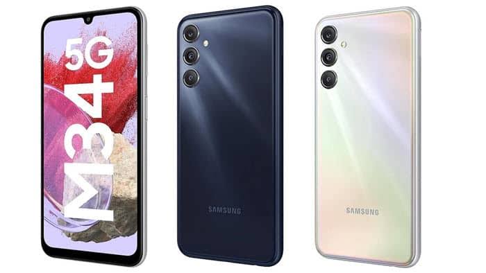 بتصميم أنيق وبطارية قوية.. مواصفات هاتف Samsung Galaxy M34 5G.. الرئد في فئته