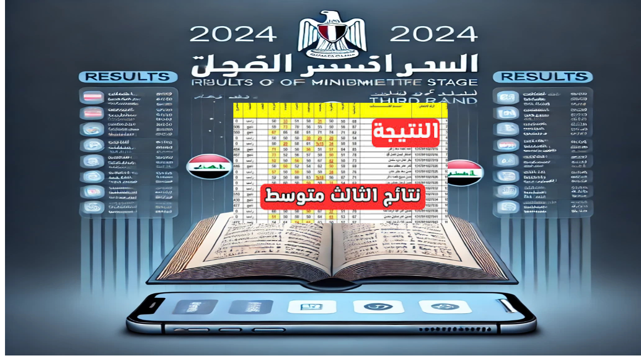 نتائج الثالث المتوسط الدور الثالث 2024.. احصل على نتيجتك بلمسة زر