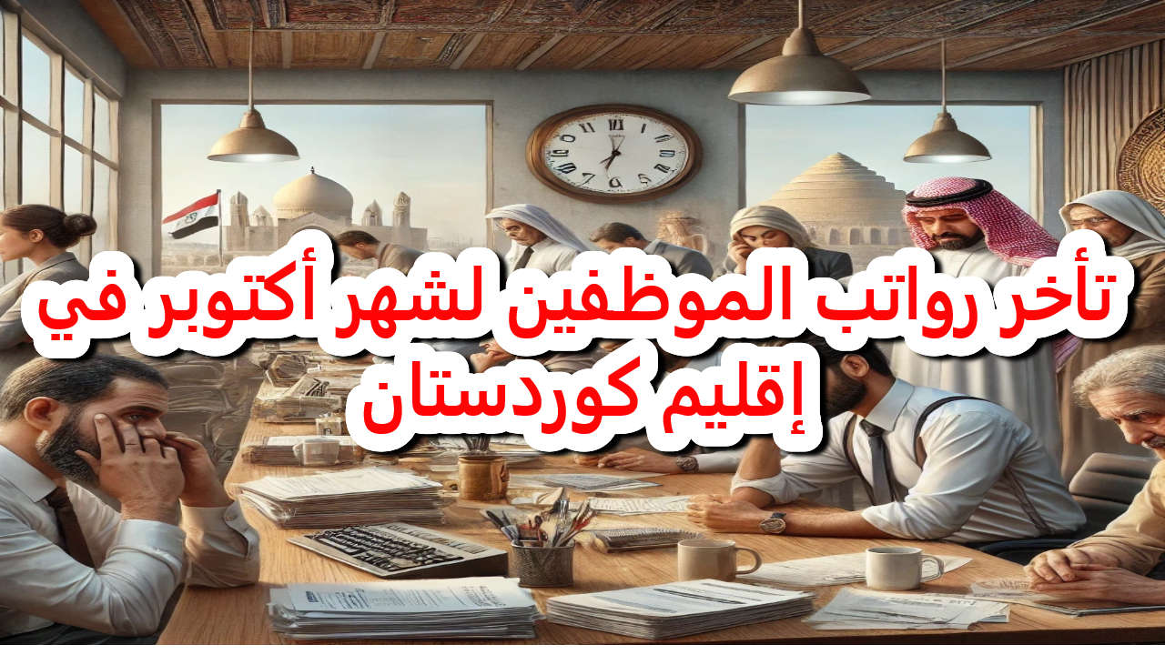 تأخر رواتب الموظفين لشهر أكتوبر في إقليم كوردستان..  وسبل الحل.. توجيهات هامة