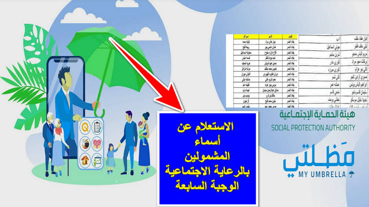 الآن spa.gov.iq رابط مباشر.. أسماء المشمولين بالرعاية الاجتماعية في العراق 2024 الوجبة السابعة عبر المنصة الإلكترونية مظلتى 