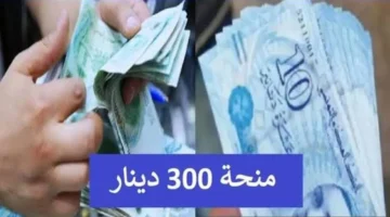 آخر المستجدات الخاصة بمنحة تونس 300 دينار تونسي