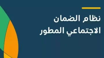 الضمان الاجتماعي المطور