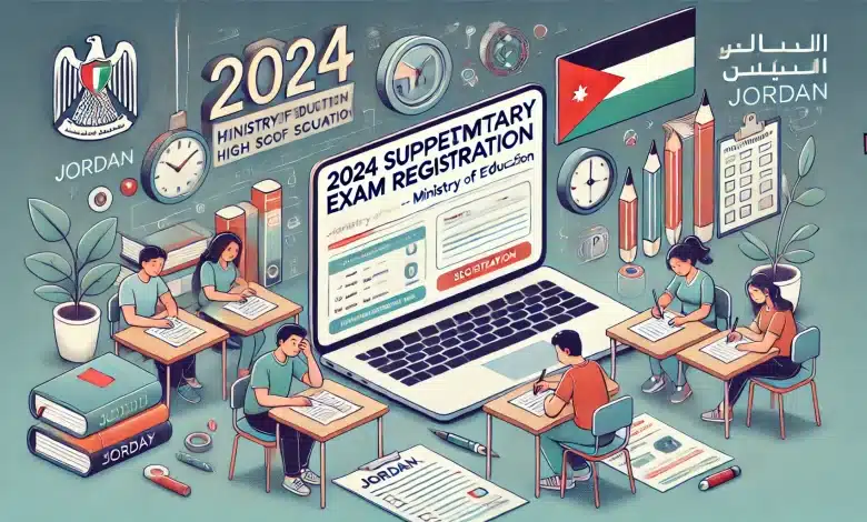 “بالإسم ورقم الجلوس”.. رابط تسجيل التكميلي في الأردن 2024 عبر موقع وزارة التربية exams.moe.gov.jo