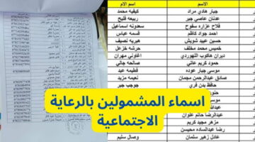 رابط منصة مظلتي أسماء المشمولين بالرعاية الاجتماعية 2023 الوجبة الأخيرة من خلال موقع وزارة العمل والشؤون الأجتماعية 773x435 1