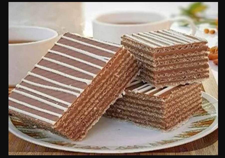 الترند حصريا بسكويت الويفر ” Crispy Wafer Roll‏” حضري بسكويت ويفر مقرمش سهل وسريع ناجح بمقادير مضبوطة