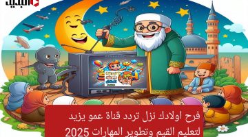 فرح اولادك نزل تردد قناة عمو يزيد لتعليم القيم وتطوير المهارات 2025