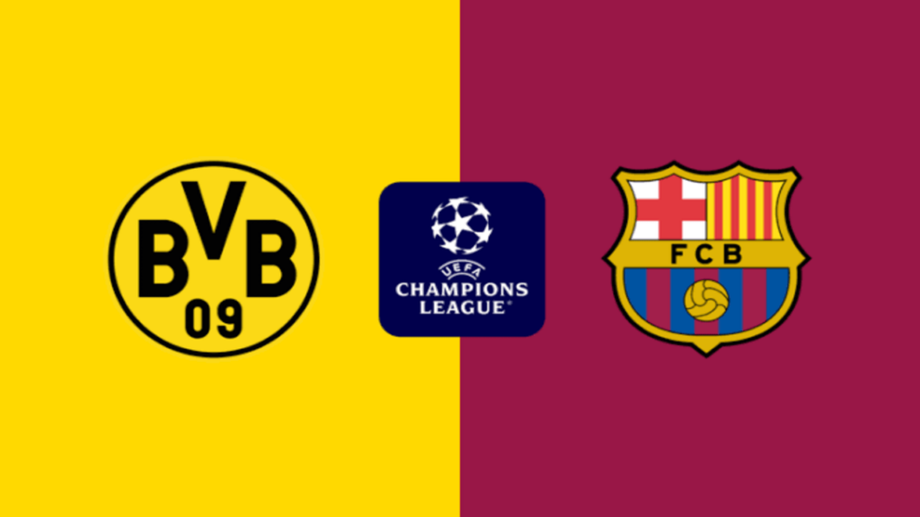 “dortmund vs barcelona“ مباراة دورتموند ضد برشلونة اليوم دوري أبطال أوروبا على تــــردد قناة beIN Sports 1HD.. مـــــاتش خيـــالي 