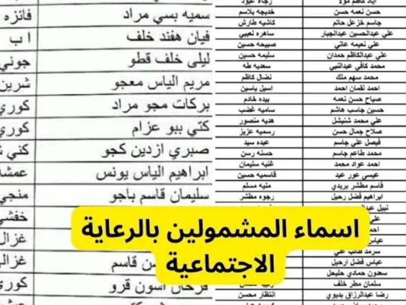 “من هنا” كيفية التسجيل في برنامج الرعاية الاجتماعية بالعراق 2024 عبر منصة مظلتي