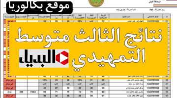 رابـط نتائج التمهيدي الثالث المتوسط عبـر موقع نتائجنا وموقع وزارة التربية العراقية كافة المحافظات خـلال epedu.gov.iq فور ظــهورها