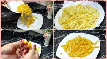 الطريقة الصحيحة لتفريز البطاطس