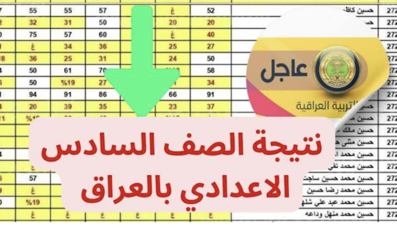 تـــم الــرفـع :: استعلم عن نتائج السادس الاعدادي 2025 الدور الأول علمي وأدبي عبر موقع الوزارة الرسمي ونتائجنا epedu.gov.iq
