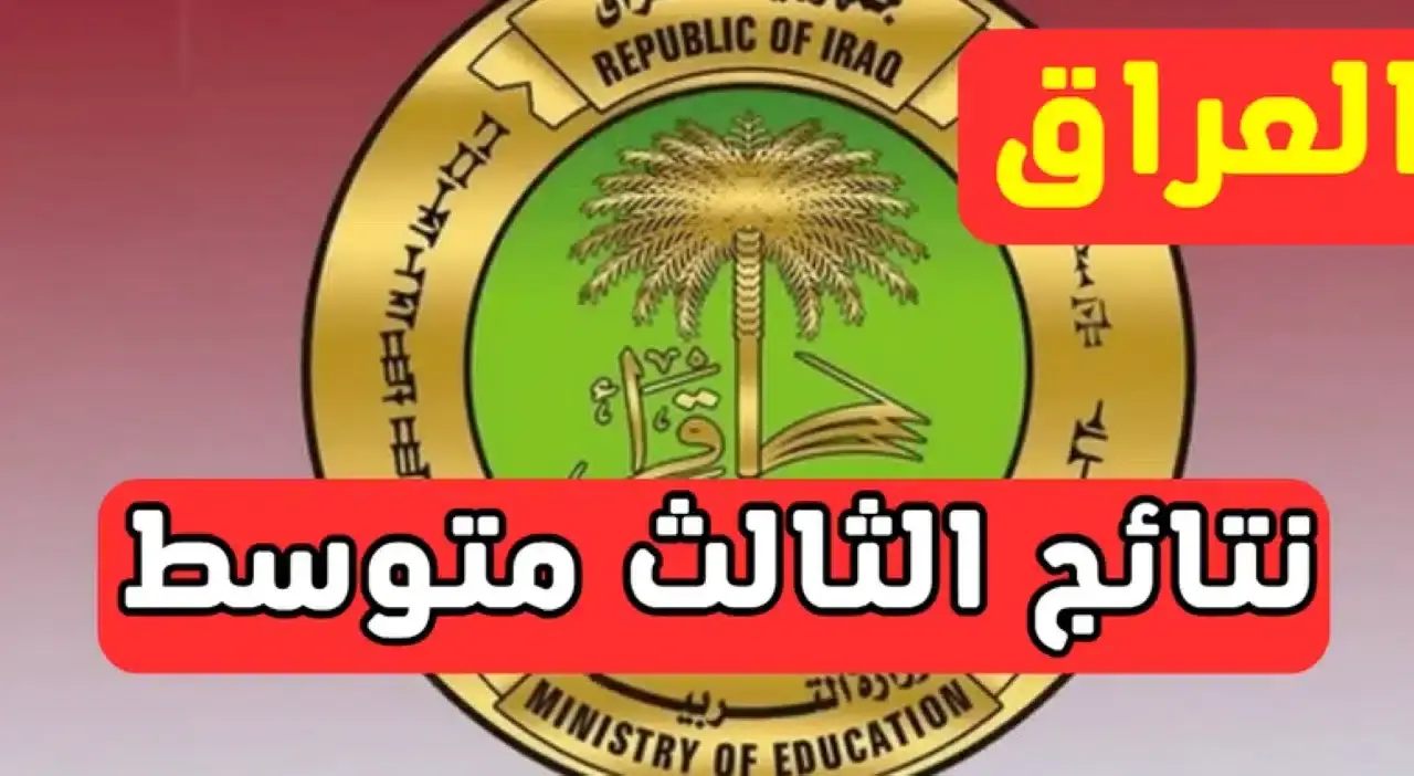 عمـوم المحافظات: الاستعلام عن نتائج الثالث متوسط 2025 تمهيدي عبر موقع الوزارة وموقع نتائجنا www.nataegna.netحال اعلانها