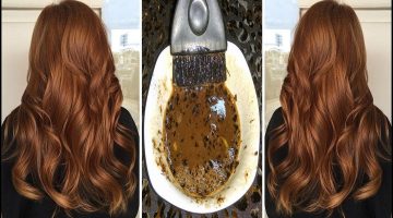 صبغ-الشعر-لون-بني