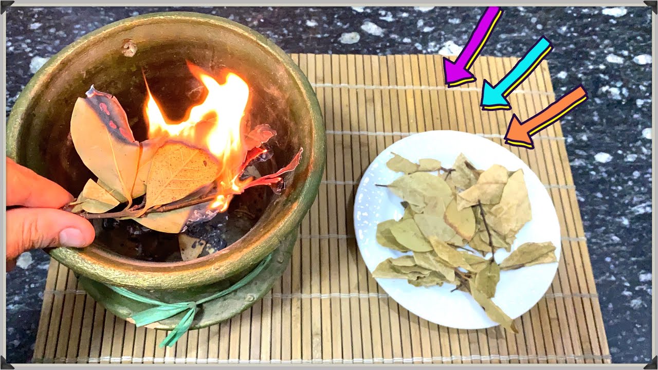 حرق ورق الغار..ولعي فية وشوفي سحره في الجو ده