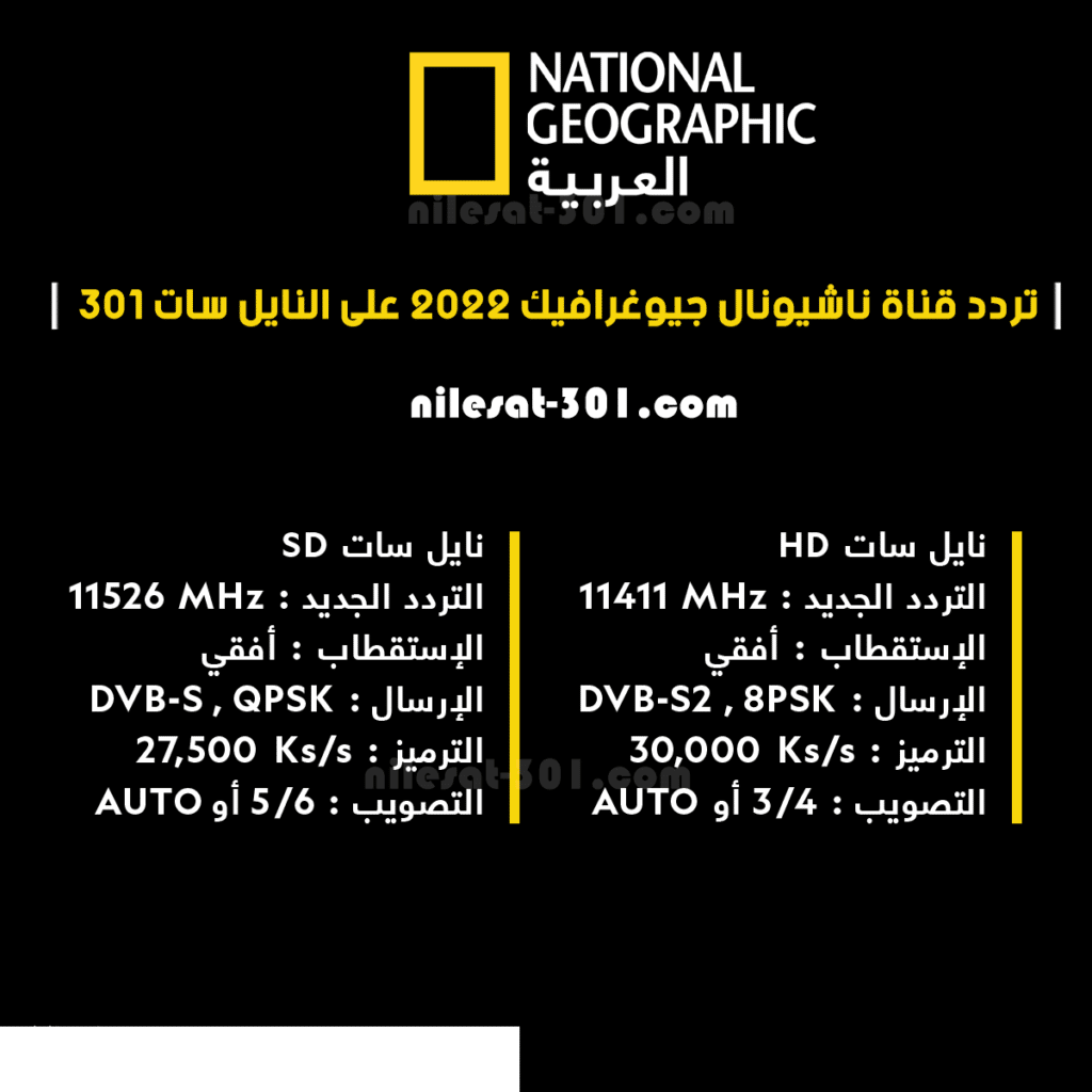 تردد قناة ناشيونال جيوغرافيك على جميع الأقمار 2025.. اشهر القنوات الوثائقية الرائدة لعشاق الحياة البرية لكافة الأعمار