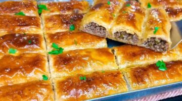 “صينية الجلاش باللحمة المفرومة حكاية” تعالي أعرف طريقتها البسيطة والسهلة والغير مكلفة