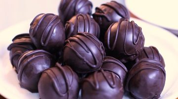 كرات كيك الشوكولاته