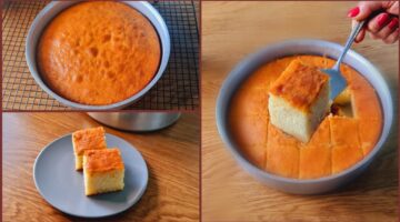 مكونات عمل كيكة الزبادي