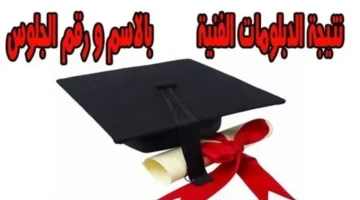 موعد نتيجة الدبلومات الفنية 2025