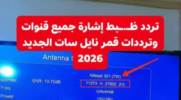 “رمضـانك أحلـى” استقبل الآنــ ترددات قنوات النايل سات الجديدة كاملة 2026 واستمتع بمتابعة ممتعـة طول اليـوم